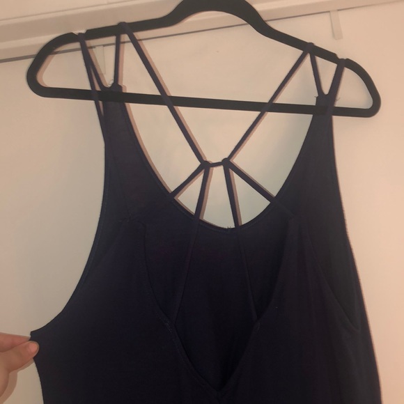 Henrigirl Boutique Navy Strappy Dress - Picture 2 of 3